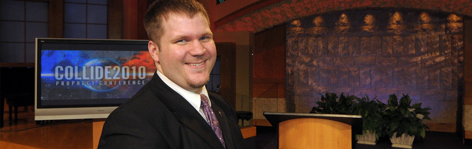 Jay on the stage at World Harvest Church in Columbus, OH.  No, he didn't preach.  Just had a picture taken.  :)